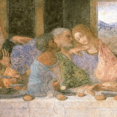 レオナルド・ダ・ビンチの最後の晩餐に描かれた裏切り者ユダ