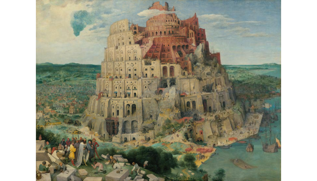 Turmbau zu Babel,Pieter Bruegel der Ältere,バベルの塔,ピーテル・ブリューゲル